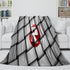Roblox Pattern Blanket Flannel Throw Room Decoration