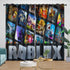Roblox Pattern Curtains Game Blackout Window Drapes
