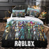 Roblox Pattern Duvet Cover Bedding Set Cover Without Filler