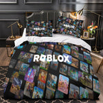 Roblox Pattern Duvet Cover Bedding Set Cover Without Filler