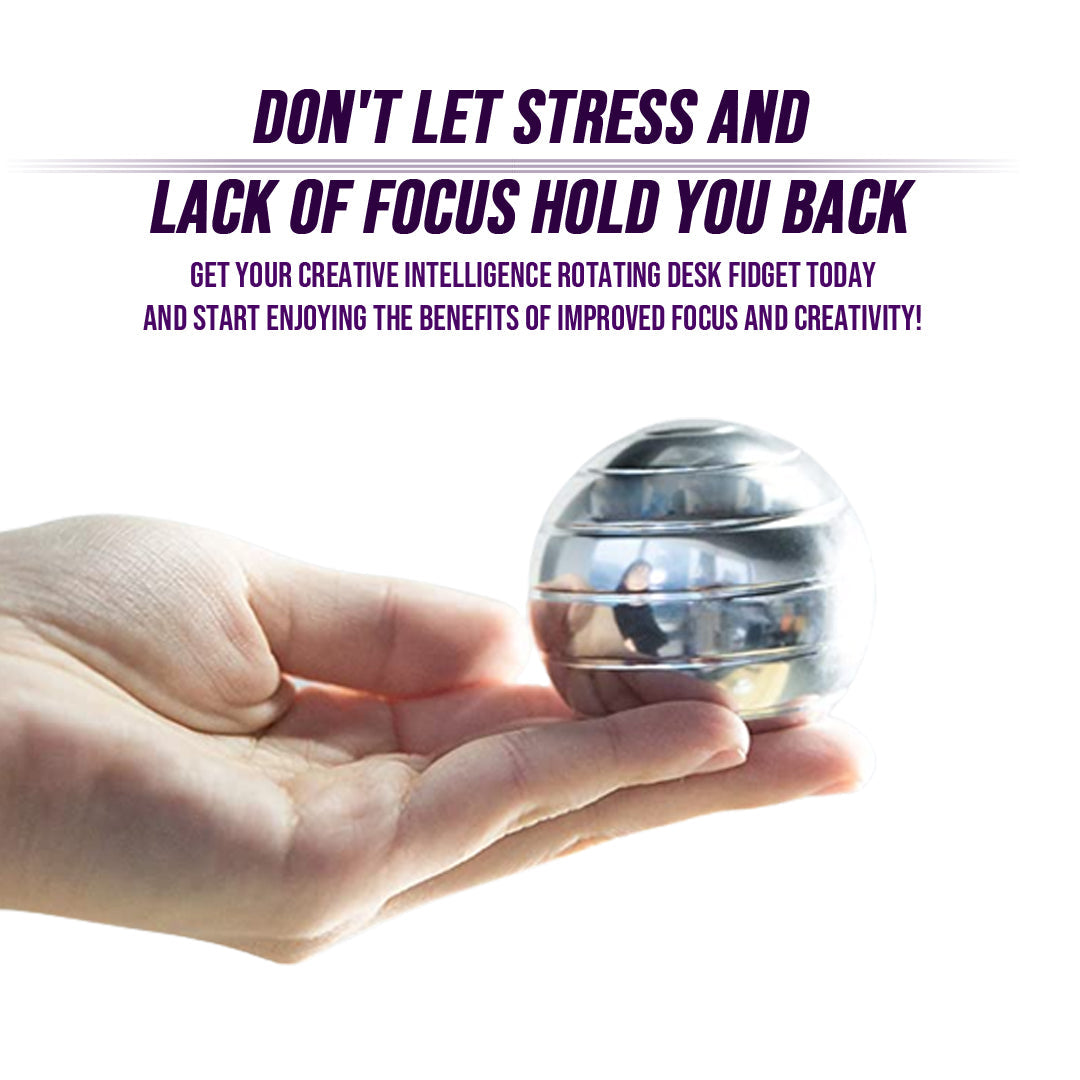 Rotating Desktop Spinning Ball Stress-Relieving Gadget