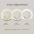 Round Led Mirror Bathroom Vanity Mirror With Dimmable Lights