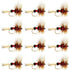 Royal Wulff Classic Trout Dry Fly Fishing Flies - Set of 12 Flies Size 14 - One Dozen