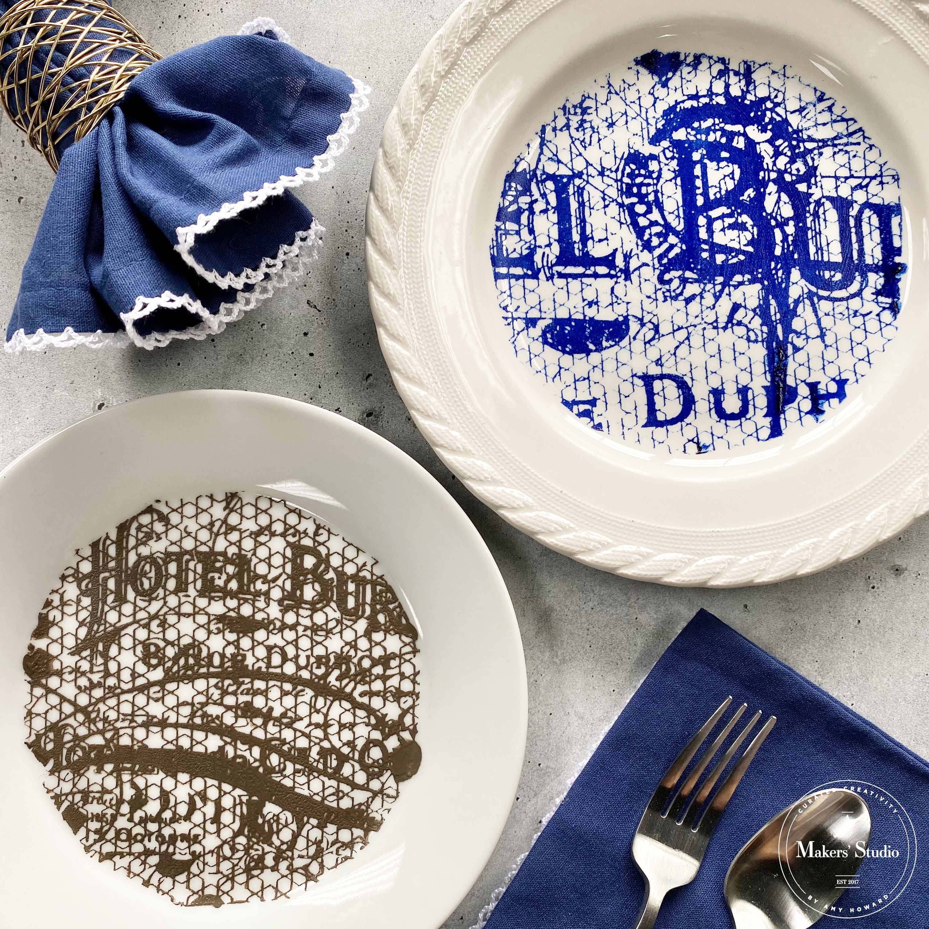 Rue Duphot - Mesh Stencil 12x18