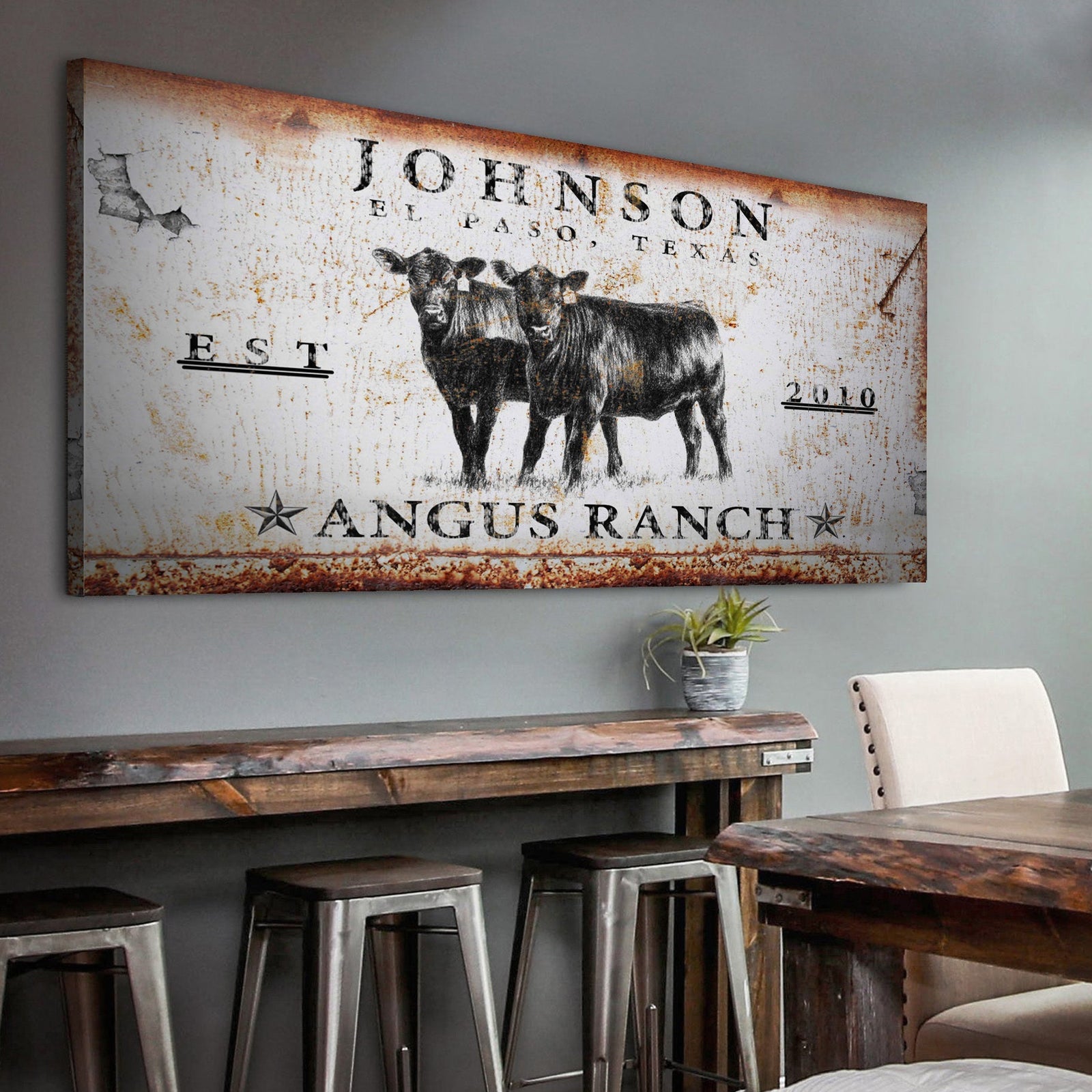 Angus Ranch Sign