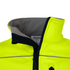 Hi-Vis Softshell Water Repellent Fleece Lined Safety Jacket with Reflective Strips