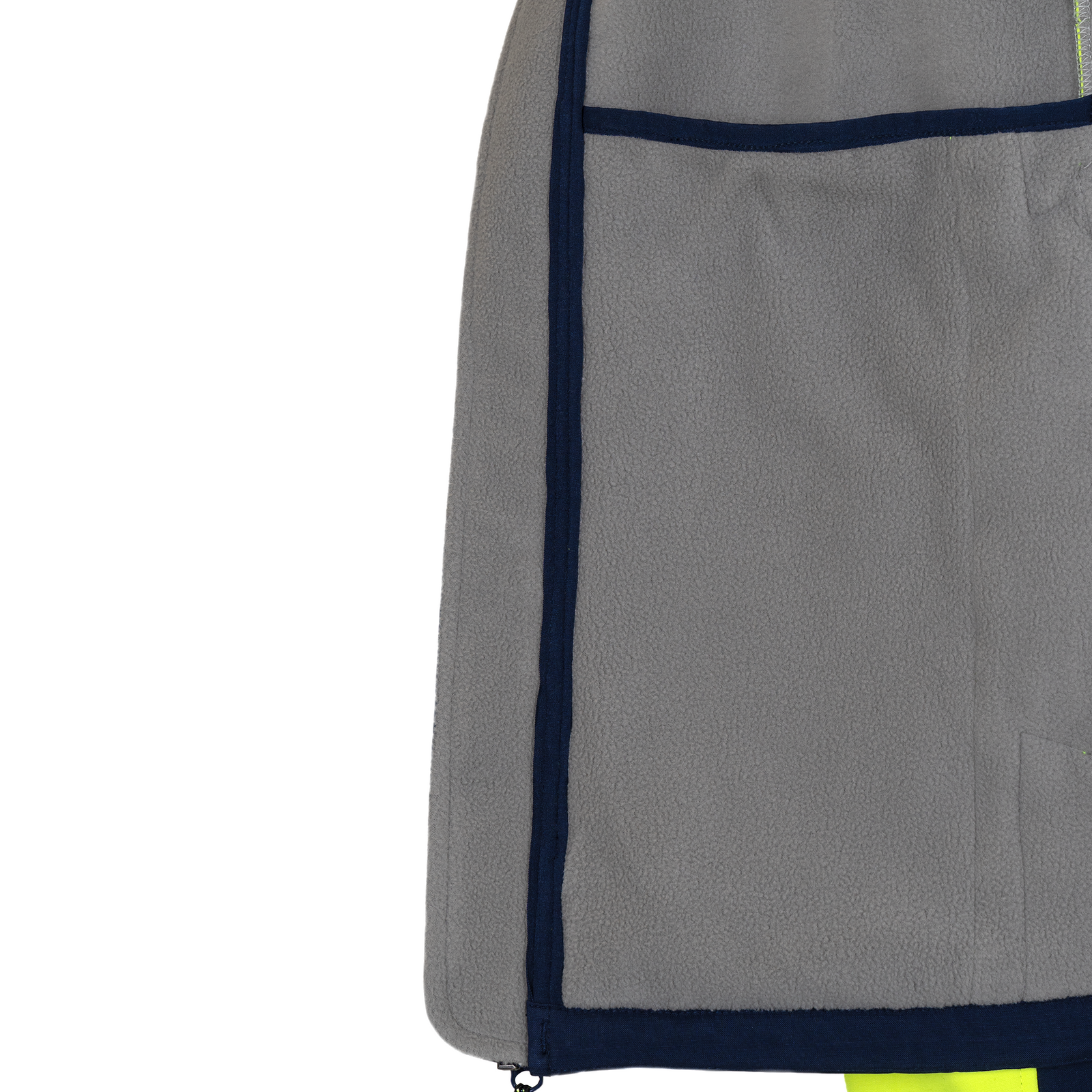 Hi-Vis Softshell Water Repellent Fleece Lined Safety Jacket with Reflective Strips