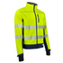 Hi-Vis Softshell Water Repellent Fleece Lined Safety Jacket with Reflective Strips