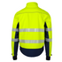 Hi-Vis Softshell Water Repellent Fleece Lined Safety Jacket with Reflective Strips