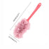 Long Handle Back Brush Body Scrubbers Shower Hanging Body Brush Sponges Soft Mesh Bath Shower Brushes Bath Accessories for Adult