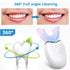 U Type Toothbrush Silicon Head Sonic Electric Toothbrush 360 Degrees Intelligent Automatic USB Charge Waterproof Teeth