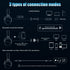 Dual Wireless Gaming Headset with Mic ANC for PS5 PC Mobile Switch