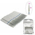 50pc Diamond Nail Drill Cuticle Clean Bit Set Milling Cutter for Manicure Electric  Bits Accessories Dead Skin Remove Tool