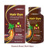 30ml/500ml 3-in-1 Quick Hair Dye Shampoo Natural Black Herbal Hair Dye Moisturizes Mild Hair Dye Conditioner Hair Care Products