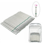 50pc Diamond Nail Drill Cuticle Clean Bit Set Milling Cutter for Manicure Electric  Bits Accessories Dead Skin Remove Tool