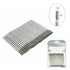 50pc Diamond Nail Drill Cuticle Clean Bit Set Milling Cutter for Manicure Electric  Bits Accessories Dead Skin Remove Tool
