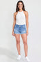Women's WannaBettaButt 3 Button Cuffed Denim Shorts