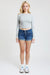 Women’s WannaBettaButt 3 Button Cuffed Denim Shorts
