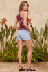 Women’s WannaBettaButt 3 Button Cuffed Denim Shorts