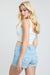 Women’s WannaBettaButt 3 Button Cuffed Denim Shorts