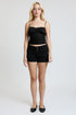 Women’s WannaBettaButt 3 Button Cuffed Denim Shorts