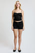 Women’s WannaBettaButt 3 Button Cuffed Denim Shorts