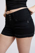Women’s WannaBettaButt 3 Button Cuffed Denim Shorts