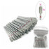 50pc Diamond Nail Drill Cuticle Clean Bit Set Milling Cutter for Manicure Electric  Bits Accessories Dead Skin Remove Tool