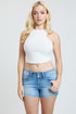 Women’s WannaBettaButt 2 Button Denim Shorts