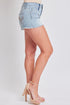 Women's Heavy Stitch Embroidered Frayed Shorts