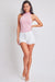 Women's Fray Hem Denim Short