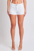 Women's Raw Edge Cuff Denim Short