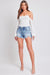 Women's Luxe Summer Fray Hem Shorts