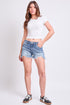 Women's Luxe Summer Fray Hem Shorts