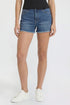 Women's Luxe Fray Hem Shorts