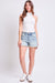 Women's High Rise Fray Hem Shorts