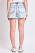 Women's High Rise Fray Hem Shorts