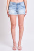Women's Luxe Mid Rise Short with Satin Bow