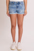 Women's Butterfly Printed Fray Hem Shorts