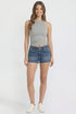 Women's Low Rise 90's Flap Pockets Shorts