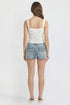 Women's Low Rise 90's Flap Pockets Shorts