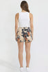 Women's Bull Denim Printed Shorts