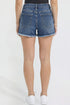 Women's Luxe Americana Star Patch Denim Shorts
