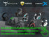 Dual Wireless Gaming Headset with Mic ANC for PS5 PC Mobile Switch