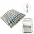 50pc Diamond Nail Drill Cuticle Clean Bit Set Milling Cutter for Manicure Electric  Bits Accessories Dead Skin Remove Tool
