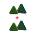 Triangle Green Hair Growth Soap Nourish Hair Roots Improve Dry Frizzy Damaged Hair Repair Regulate Grease Anti Hair Loss Shampoo