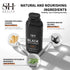 250ml Natural Black Hair Shampoo 5in1 Darkening Hairs Instant Gray To Black Shampoo Repair White Hair Care Black Beard Shampoo