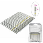 50pc Diamond Nail Drill Cuticle Clean Bit Set Milling Cutter for Manicure Electric  Bits Accessories Dead Skin Remove Tool