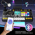 Kids DJ Mixer Music Toy with Microphone Educational Musical Playset