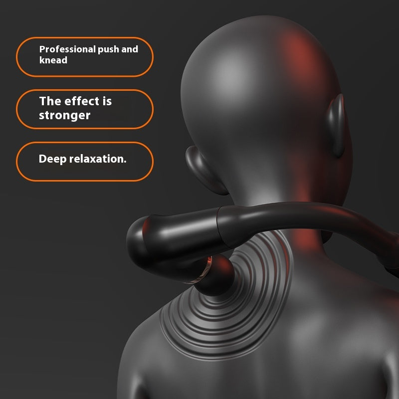 2026 New Smart Curved Hook Fascia Gun Electric Massager